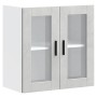Armario de pared para cocina puerta cristal Porto gris hormigón von , Küchenschränke - Ref: Foro24-854151, Preis: 73,82 €, Ra...