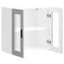 Armario de pared para cocina puerta cristal Porto gris hormigón von , Küchenschränke - Ref: Foro24-854151, Preis: 73,82 €, Ra...