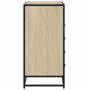 Cajonera de madera contrachapada roble sonoma 70x41x83,5 cm | Foro24.es | Tu tienda online para hogar, jardín y más Foro24.es