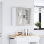 Armario de pared para cocina puerta cristal Porto gris sonoma von , Küchenschränke - Ref: Foro24-854153, Preis: 69,25 €, Raba...
