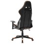 Schwarzer und orangefarbener Gaming-Stuhl aus Kunstleder von vidaXL, Gaming-Stühle - Ref: Foro24-20508, Preis: 157,02 €, Raba...