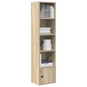 Estantería de madera de ingeniería roble sonoma 31x24x127 cm von , Bücherregale und Regale - Ref: Foro24-860348, Preis: 53,94...