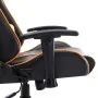 Schwarzer und orangefarbener Gaming-Stuhl aus Kunstleder von vidaXL, Gaming-Stühle - Ref: Foro24-20508, Preis: 154,89 €, Raba...