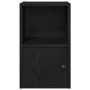 Estantería de madera de ingeniería roble negro 31x24x52 cm by , Bookcases and shelves - Ref: Foro24-860320, Price: 36,84 €, D...