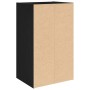 Estantería de madera de ingeniería roble negro 31x24x52 cm by , Bookcases and shelves - Ref: Foro24-860320, Price: 36,84 €, D...