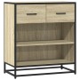 Aparador madera ingeniería roble Sonoma 68x35x76 cm by , Sideboards - Ref: Foro24-848985, Price: 82,59 €, Discount: %