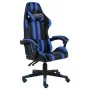 Schwarz-blauer Gaming-Stuhl aus Kunstleder von vidaXL, Bürostühle - Ref: Foro24-20518, Preis: 122,19 €, Rabatt: %