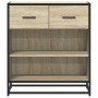 Aparador madera ingeniería roble Sonoma 68x35x76 cm by , Sideboards - Ref: Foro24-848985, Price: 82,59 €, Discount: %