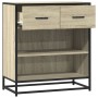 Aparador madera ingeniería roble Sonoma 68x35x76 cm by , Sideboards - Ref: Foro24-848985, Price: 82,59 €, Discount: %