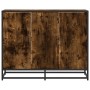 Aparador madera de ingeniería roble ahumado 94x35x76 cm von , Sideboards - Ref: Foro24-849006, Preis: 95,07 €, Rabatt: %