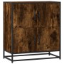 Aparador madera ingeniería roble ahumado 68x35x76 cm by , Sideboards - Ref: Foro24-848991, Price: 80,91 €, Discount: %