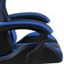 Schwarz-blauer Gaming-Stuhl aus Kunstleder von vidaXL, Bürostühle - Ref: Foro24-20518, Preis: 136,38 €, Rabatt: %