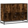 Aparador madera contrachapada color roble ahumado 100x35x76 cm by , Sideboards - Ref: Foro24-849031, Price: 105,04 €, Discoun...