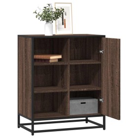 Aparador de madera de ingeniería roble marrón 62x35x76 cm de , Aparadores - Ref: Foro24-848998, Precio: 82,57 €