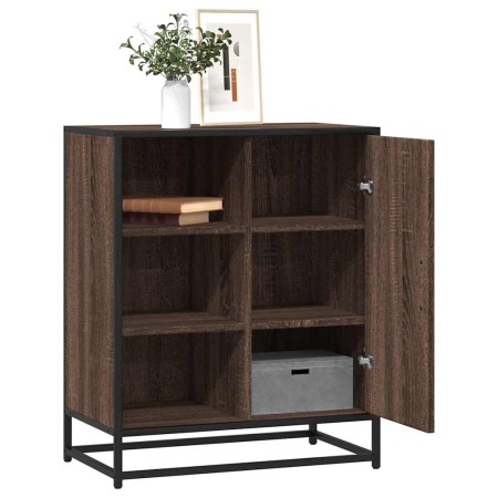 Aparador de madera de ingeniería roble marrón 62x35x76 cm von , Sideboards - Ref: Foro24-848998, Preis: 82,67 €, Rabatt: %