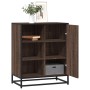 Aparador de madera de ingeniería roble marrón 62x35x76 cm von , Sideboards - Ref: Foro24-848998, Preis: 82,67 €, Rabatt: %