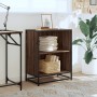 Estantería madera de ingeniería color marrón roble 60x35x76 cm von , Bücherregale und Regale - Ref: Foro24-849103, Preis: 67,...