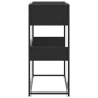 Mesa consola de madera contrachapada negro 90x35x80 cm by , Side tables - Ref: Foro24-849169, Price: 62,40 €, Discount: %