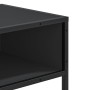 Mesa consola de madera contrachapada negro 90x35x80 cm by , Side tables - Ref: Foro24-849169, Price: 62,40 €, Discount: %