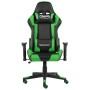 Drehbarer Gaming-Stuhl aus grünem PVC von vidaXL, Gaming-Stühle - Ref: Foro24-20493, Preis: 151,33 €, Rabatt: %