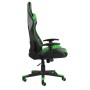 Silla gaming giratoria PVC verde de vidaXL, Sillones para videojuegos - Ref: Foro24-20493, Precio: 151,25 €, Descuento: %