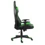 Silla gaming giratoria PVC verde de vidaXL, Sillones para videojuegos - Ref: Foro24-20493, Precio: 149,37 €, Descuento: %