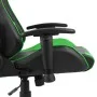 Silla gaming giratoria PVC verde de vidaXL, Sillones para videojuegos - Ref: Foro24-20493, Precio: 149,37 €, Descuento: %