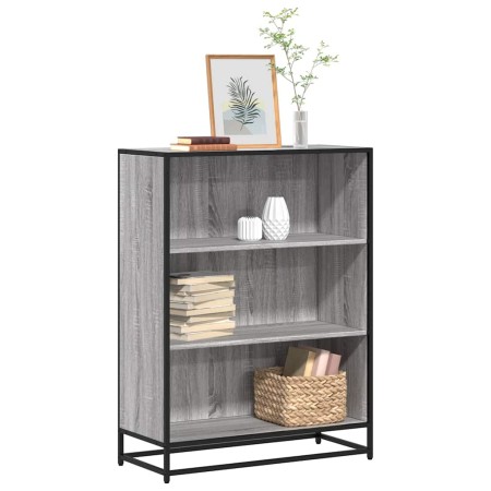Estantería madera ingeniería gris sonoma 80,5x35x107,5 cm von , Bücherregale und Regale - Ref: Foro24-849122, Preis: 95,43 €,...