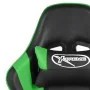 Silla gaming giratoria PVC verde de vidaXL, Sillones para videojuegos - Ref: Foro24-20493, Precio: 149,37 €, Descuento: %