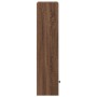Estantería de madera de ingeniería marrón roble 31x24x102 cm de , Librerías y estanterías - Ref: Foro24-860343, Precio: 48,52 €
