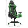 Silla gaming giratoria PVC verde de vidaXL, Sillones para videojuegos - Ref: Foro24-20493, Precio: 149,37 €, Descuento: %