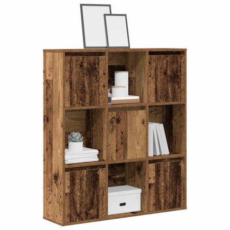 Estantería madera de ingeniería color envejecido 89x24x101,5 cm von , Bücherregale und Regale - Ref: Foro24-860407, Preis: 10...