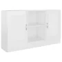 Hochglanzweißes Sperrholz-Sideboard 120x30,5x70 cm von vidaXL, Sideboards - Ref: Foro24-802783, Preis: 88,63 €, Rabatt: %