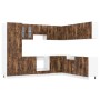 Mueble cocina Kalmar roble ahumado 14 pzas madera contrachapada von , Küchenschränke - Ref: Foro24-3314976, Preis: 1,00 €, Ra...