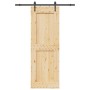Puerta corredera con herrajes madera maciza de pino 80x210 cm von , Türen - Ref: Foro24-3332737, Preis: 185,74 €, Rabatt: %