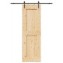 Puerta corredera con herrajes madera maciza de pino 70x210 cm von , Türen - Ref: Foro24-3332700, Preis: 164,89 €, Rabatt: %