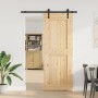 Puerta corredera con herrajes madera maciza de pino 85x210 cm von , Türen - Ref: Foro24-3332702, Preis: 189,10 €, Rabatt: %