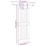 Puerta corredera con herrajes madera maciza de pino 85x210 cm von , Türen - Ref: Foro24-3332702, Preis: 189,10 €, Rabatt: %