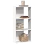 Librería 3 niveles madera ingeniería blanco 60x30x120 cm de , Librerías y estanterías - Ref: Foro24-860265, Precio: 60,42 €
