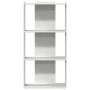 Librería 3 niveles madera ingeniería blanco 60x30x120 cm by , Bookcases and shelves - Ref: Foro24-860265, Price: 58,38 €, Dis...