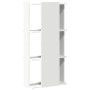 Librería 3 niveles madera ingeniería blanco 60x30x120 cm by , Bookcases and shelves - Ref: Foro24-860265, Price: 58,38 €, Dis...