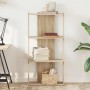 Librería 3 estantes madera ingeniería roble sonoma 60x30x120 cm by , Bookcases and shelves - Ref: Foro24-860267, Price: 60,10...