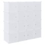 Organizador de cubos almacenamiento 16 cubos varillas colgar PP von , Aufbewahrung von Kleidung und Schränken - Ref: Foro24-4...