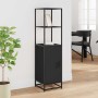 Aparador alto madera de ingeniería y metal 35,5x35x139 cm von , Sideboards - Ref: Foro24-849044, Preis: 84,88 €, Rabatt: %
