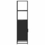 Aparador alto madera de ingeniería y metal 35,5x35x139 cm von , Sideboards - Ref: Foro24-849044, Preis: 84,88 €, Rabatt: %