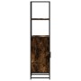 Aparador alto madera de ingeniería y metal 35,5x35x139 cm von , Sideboards - Ref: Foro24-849046, Preis: 75,29 €, Rabatt: %
