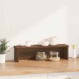 Estantería de cocina apilable roble marrón 50x15x16 cm von , Behälter für Küchenutensilien - Ref: Foro24-860493, Preis: 19,75...