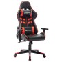 Schwarzer und roter Gaming-Stuhl aus Kunstleder von vidaXL, Gaming-Stühle - Ref: Foro24-20503, Preis: 145,55 €, Rabatt: %