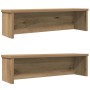 Estantes de cocina apilables 2 uds roble artesanal 50x15x16 cm von , Behälter für Küchenutensilien - Ref: Foro24-860498, Prei...