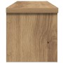 Estantes de cocina apilables 2 uds roble artesanal 50x15x16 cm von , Behälter für Küchenutensilien - Ref: Foro24-860498, Prei...